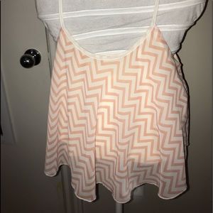 Chevron crop top
